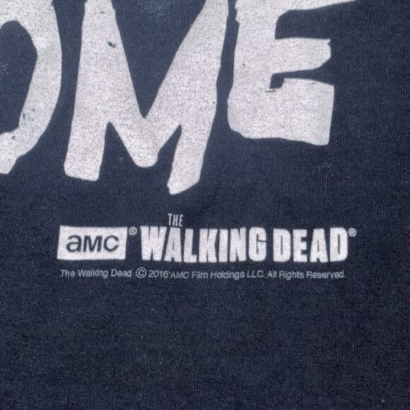 AMC Walking Dead Negan This Is Lucille Black Graphic T Shirt Size Medium - Picture 2 of 5